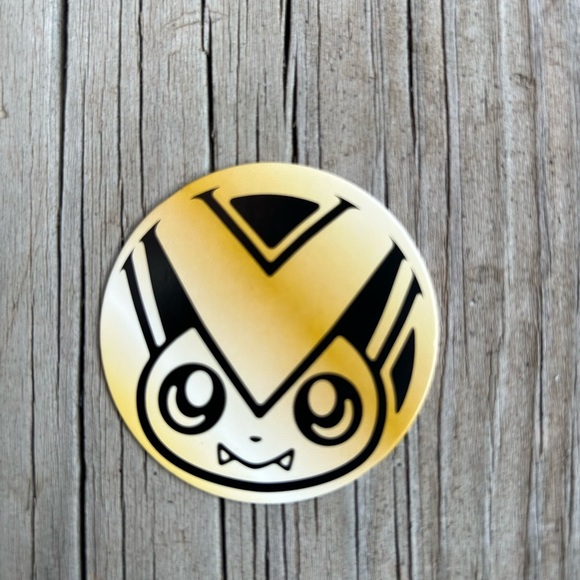 McDonald’s Pokémon #3 Light Blue Victini Battle Spinner Game with Cards - Picture 8 of 12